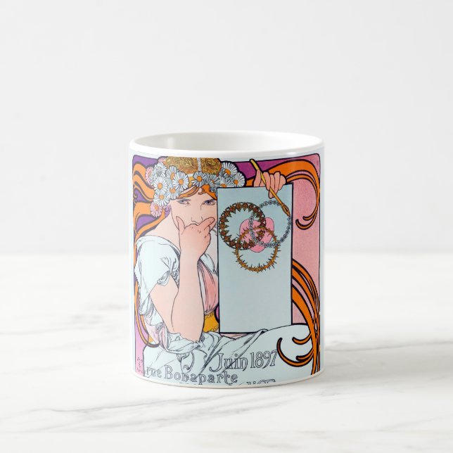 Alphonse Mucha Coffee Mug (Center)