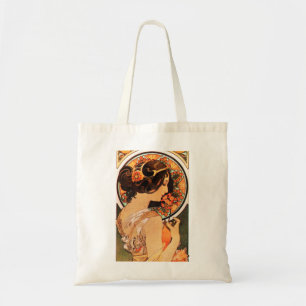 Alphonse Mucha Cow Slip Tote Bag