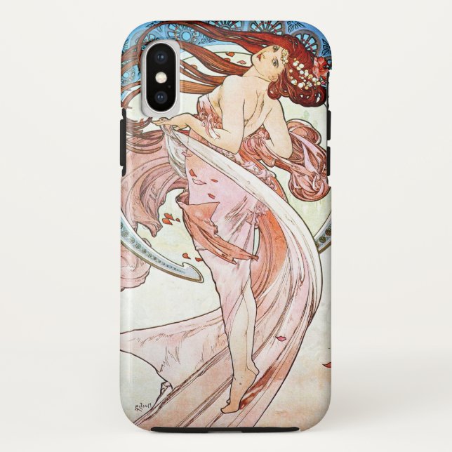 Alphonse Mucha Dance Case-Mate iPhone Case (Back)