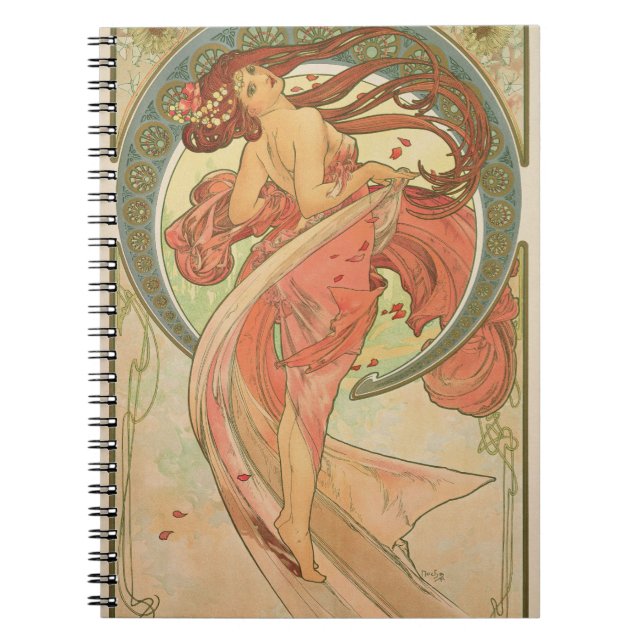 Alphonse Mucha - Dance Notebook (Front)