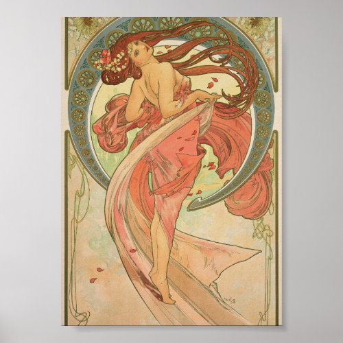 Alphonse Mucha _ Dance Poster