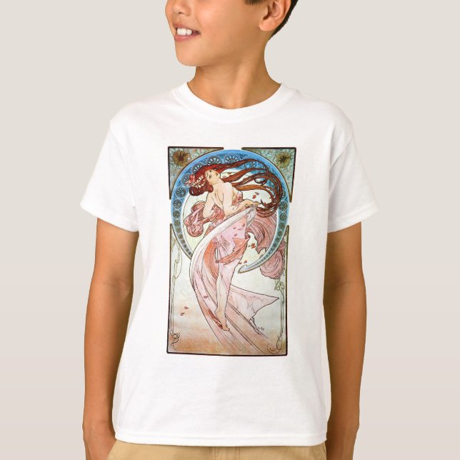 Alphonse Mucha Dance T-Shirt (Front)