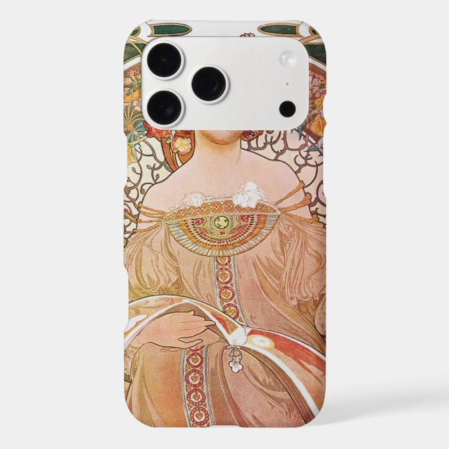 Alphonse Mucha - Daydream Iphone Case (Back)
