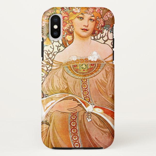 Alphonse Mucha Dreaming (Reverie) Case-Mate iPhone Case (Back)