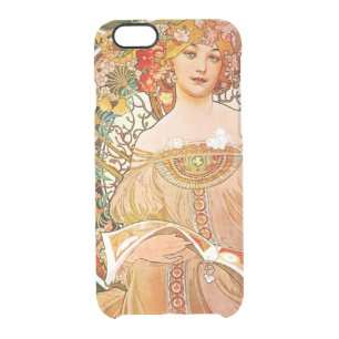 Alphonse Mucha Dreaming (Reverie) Clear iPhone 6/6S Case