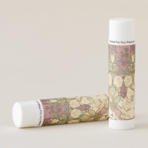 Alphonse Mucha Elegant Art Nouveau Stars Camellia Lip Balm