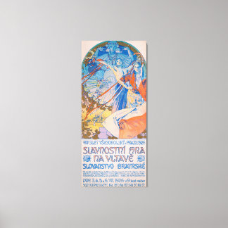 Alphonse Mucha for Sokol Festival (1926) Canvas Print