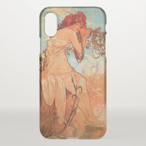 Alphonse Mucha Four Seasons Summer iPhone XS Case