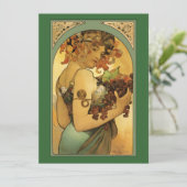 Alphonse Mucha Fruit Painting (Standing Front)