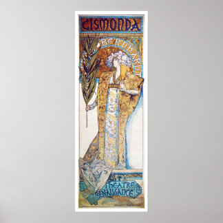 Alphonse Mucha. Gismonda, 1894 Poster