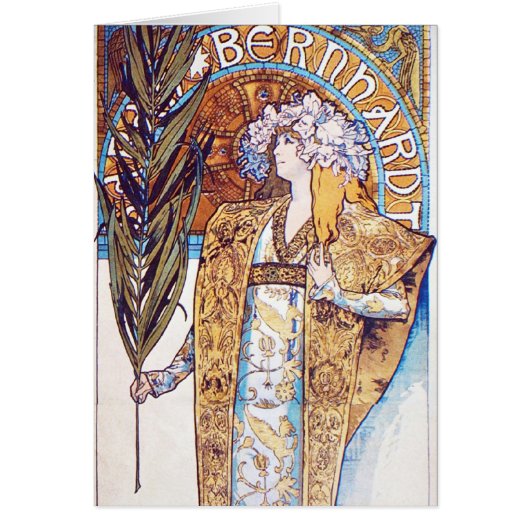 Alphonse Mucha Goddess Cards (Front)