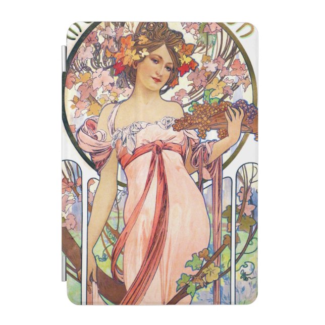 Alphonse Mucha iPad Mini Cover (Front)