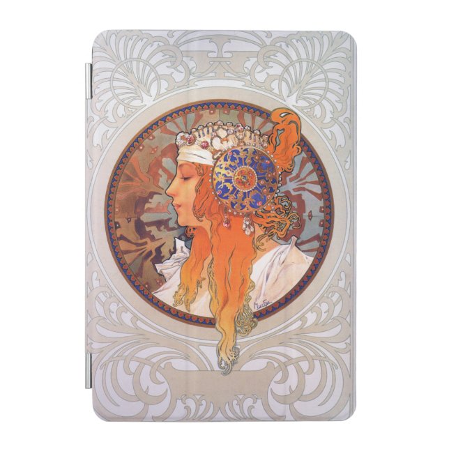 Alphonse Mucha iPad Mini Cover (Front)