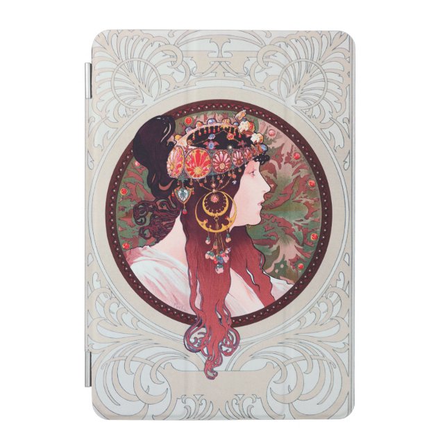 Alphonse Mucha iPad Mini Cover (Front)