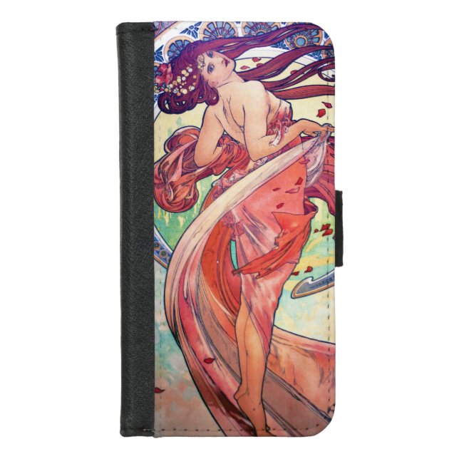 Alphonse Mucha iPhone Wallet Case (Front)