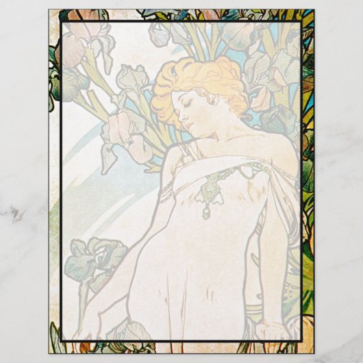 Alphonse Mucha - Iris WB (Front)