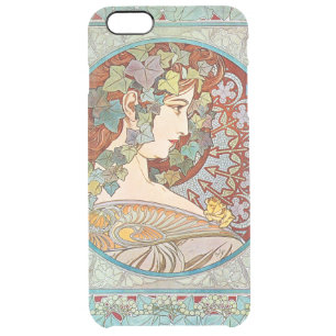 Alphonse Mucha Ivy Clear iPhone 6 Plus Case