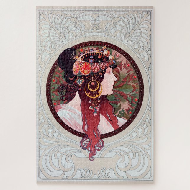 Alphonse Mucha Jigsaw Puzzle (Vertical)