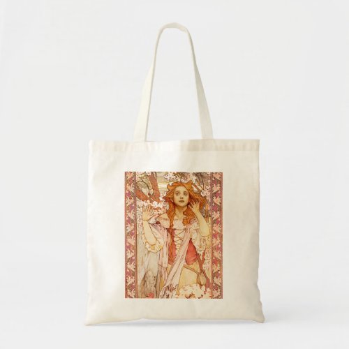 Alphonse Mucha Joan of Arc Tote Bag