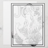 Alphonse Mucha JOB ISOGS (Front/Back)
