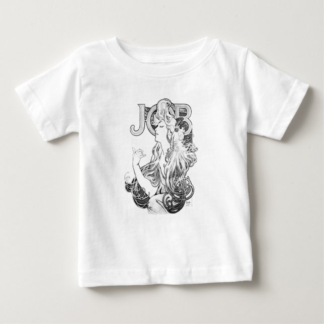 Alphonse Mucha JOB ISOGS Baby T-Shirt (Front)