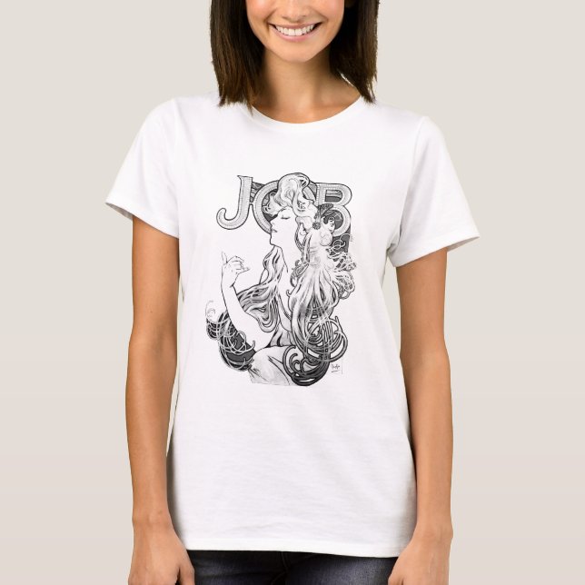Alphonse Mucha JOB ISOGS T-Shirt (Front)