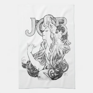 Alphonse Mucha JOB ISOGS Towel