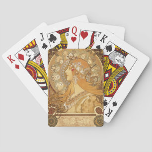Alphonse Mucha Masterpiece Collection Deck Poker Cards