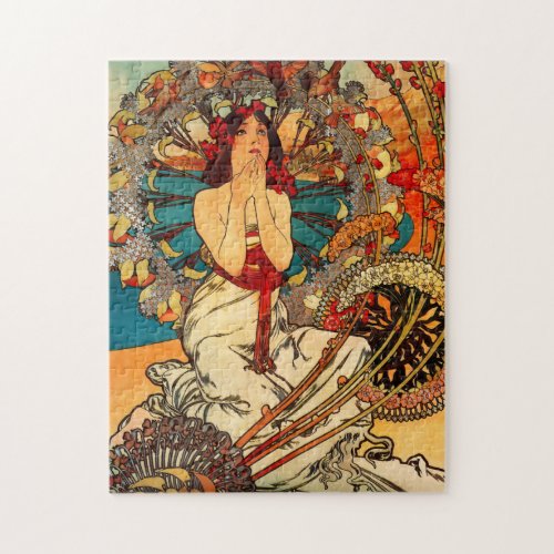 Alphonse Mucha Monte Carlo Puzzle