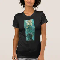 Alphonse Mucha Moonlight Clair De Lune Art Nouveau T-Shirt | Zazzle