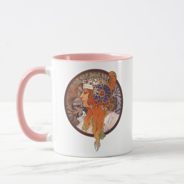 Alphonse Mucha Mug (Left)