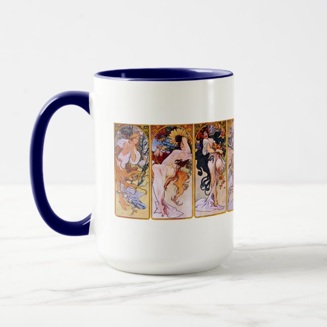 Alphonse Mucha Mug (Left)