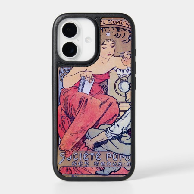 Alphonse Mucha Otterbox iPhone Case (Back)