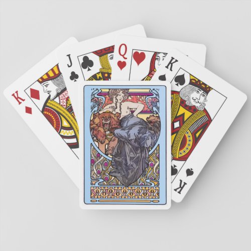 Alphonse Mucha Playing Cards