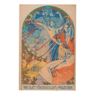 Alphonse Mucha Poster for Sokol Festival (1926)