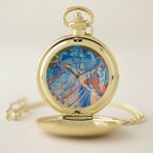 Alphonse Mucha Poster for Sokol Festival (1926) Pocket Watch