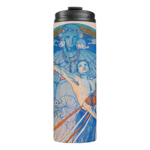 Alphonse Mucha Poster for Sokol Festival (1926) Thermal Tumbler