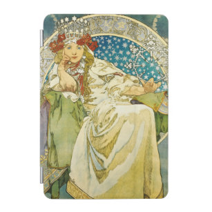 Alphonse Mucha Princess Hyacinth Art Nouveau iPad Mini Cover