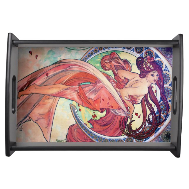 Alphonse Mucha Serving Tray (Front)