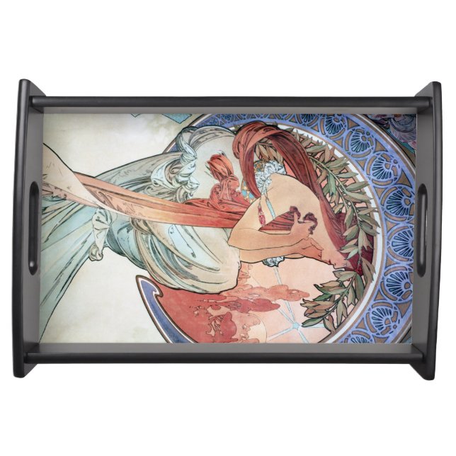 Alphonse Mucha Serving Tray (Front)