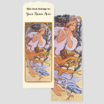 Alphonse Mucha Spring Season, Vintage Art Nouveau Bookmarks