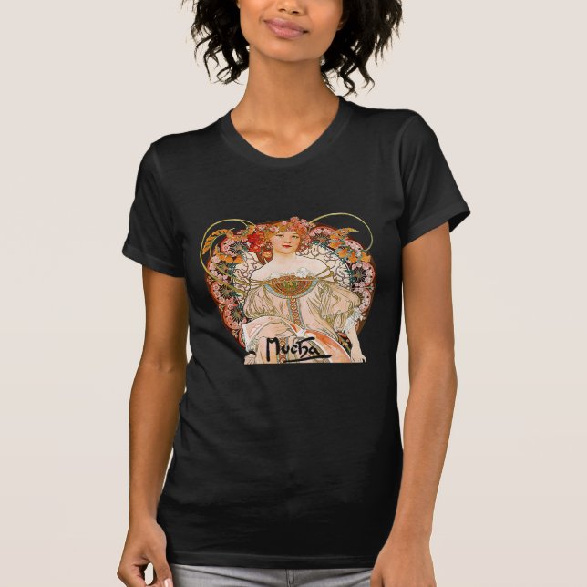 Alphonse Mucha - Spring T-Shirt (Front)