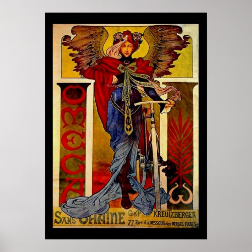 Alphonse Mucha Stunning Art Nouveau Woman 39 Poster