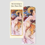 Alphonse Mucha Summer Season, Vintage Art Nouveau Bookmarks
