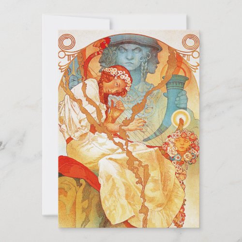 Alphonse Mucha The Slav Epic Invitations