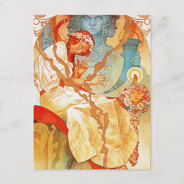 Alphonse Mucha The Slav Epic postcard (Front)