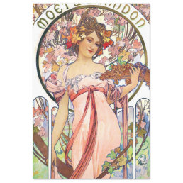 Alphonse Mucha Tissue Paper