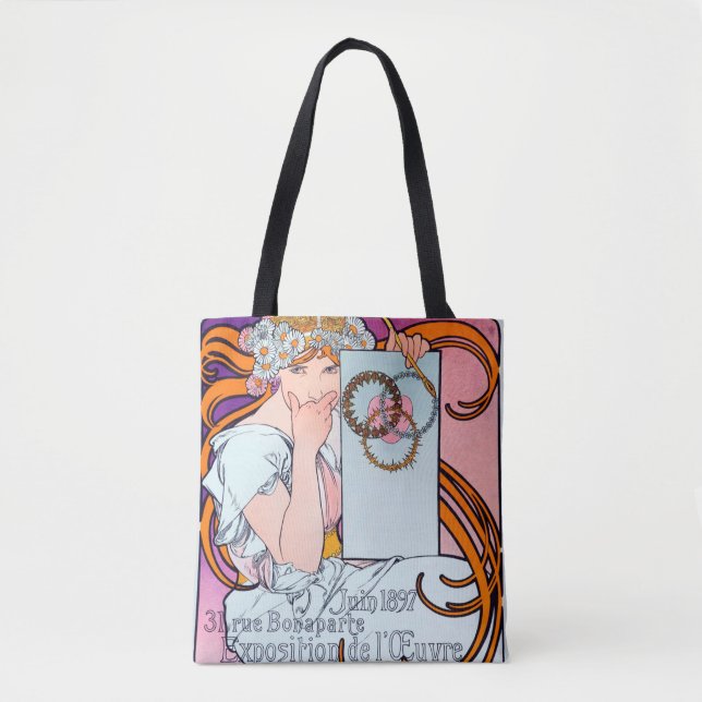 Alphonse Mucha Tote Bag (Front)