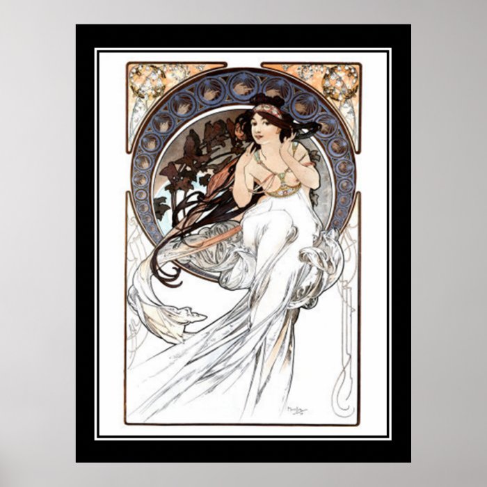 Alphonse Mucha Vintage poster french Posters