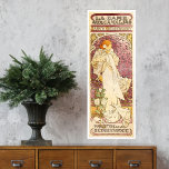Alphonse Mucha vintage poster wall art<br><div class="desc">Vintage poster wall art Alphonse Mucha.</div>